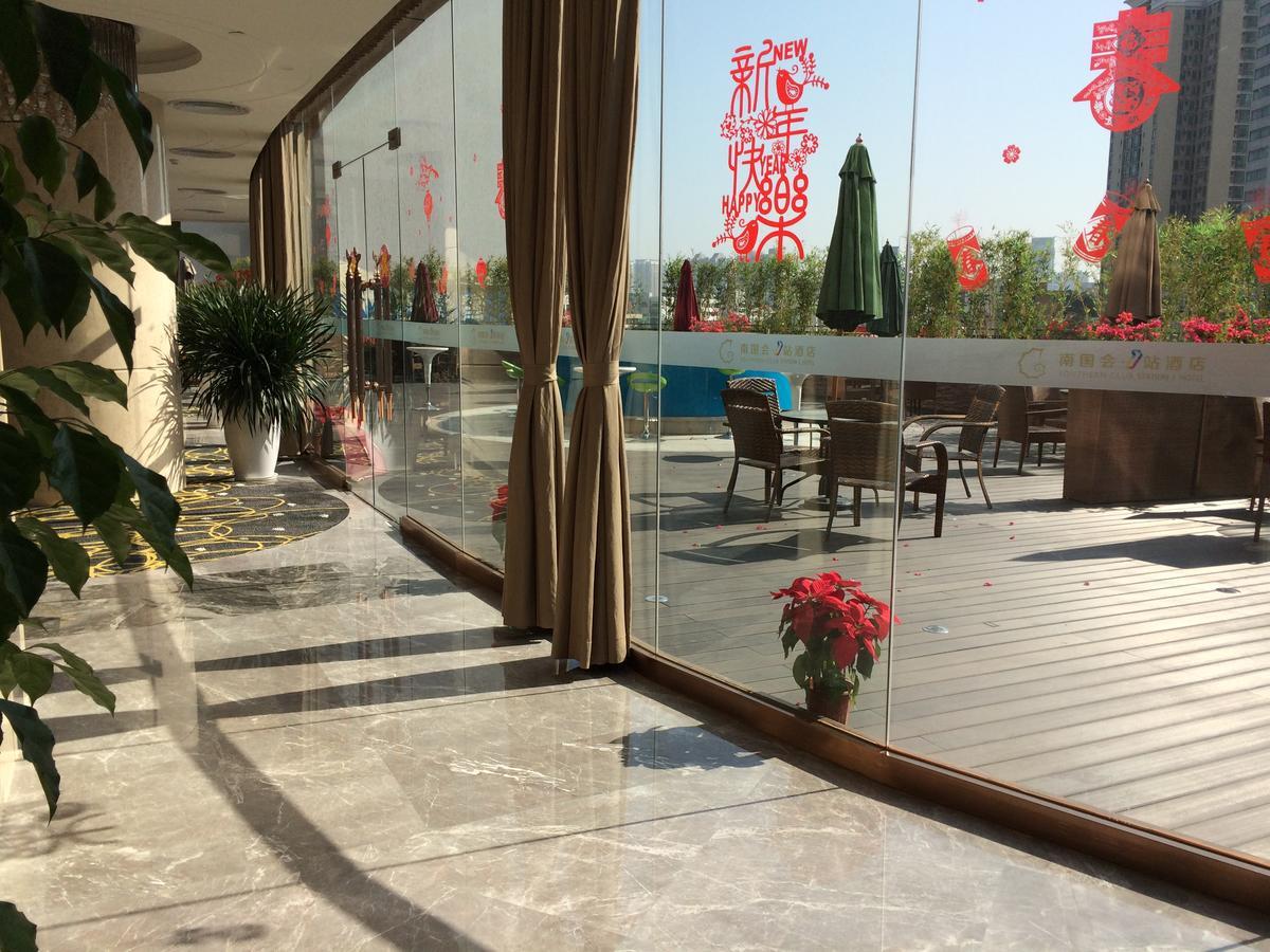 Southern-Club Station 1 Hotel-Free Canton Fair Shuttle Bus Exteriör bild